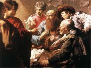 TERBRUGGHEN, Hendrick The Calling of St Matthew t china oil painting reproduction